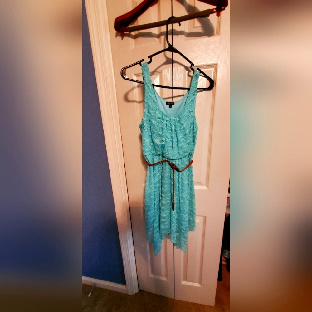 Turquoise Dress